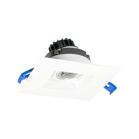 JESCO Downlight LED 3 Square Regressed Gimbal Recessed 8W 5CCT 90CRI WH RLF-3408-SW5-WH